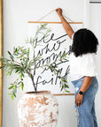 He Who Promised is Faithful Large Poster